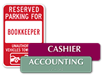 Accounting Signs