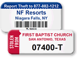 Stop Theft Tags
