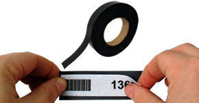 Barcode Label Holders   Magnetic