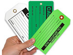 Calibration Tags - Easily track the calibration status of your tools.