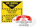 For Service Labels/ Advertising Labels