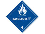 Class 4 Dangerous When Wet