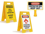 Construction Floor Signs
