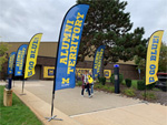 Custom Feather Flags