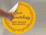 Custom SlipSafe™ Floor Sign: Upload Your Own Art (Full Color)