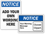Custom Notice Labels