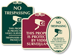 Designer Surveillance Signs