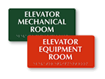 Braille ADA Elevator