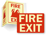 Fire Exit Signs