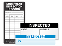 Inspected QC Labels