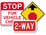  Instructional STOP Signs