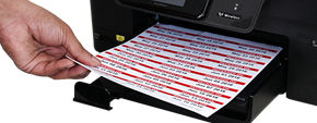 Laser Printable Asset Labels
