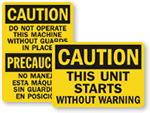 Machine Warning Signs