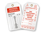 Monthly Fire Extinguisher Inspection Tags