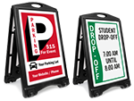 Plastic A Frame Signs
