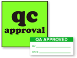 QA Approved Labels