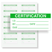 Certification Labels