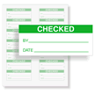 Checked Inspection Labels