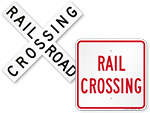 Railroad Crossing Signs