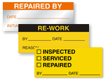 Repair/Rework Labels