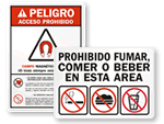 Spanish Safety Signs