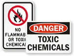 Toxic Chemicals Signs