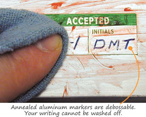 Accepted Labels Annealed Aluminum