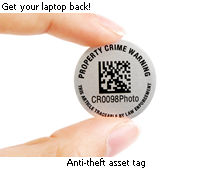 Anti-theft asset tag