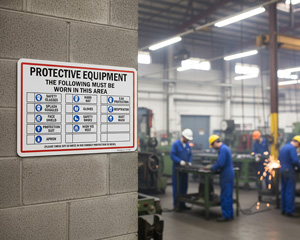 Body Limbs Protection Signs