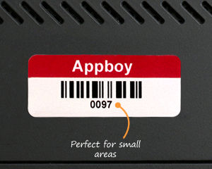 Custom Labels, 1 Inch x 2.5 Inch