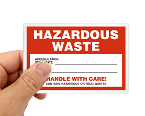 Custom Hazardous Label