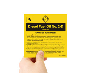 ANSI Chemical Labels