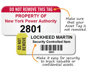 Do Not Remove Asset Tags