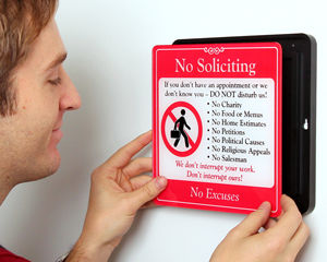 Door Sign Frames