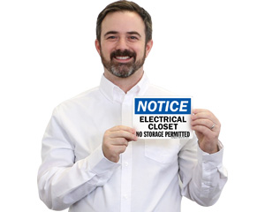Electrical Closet Signs