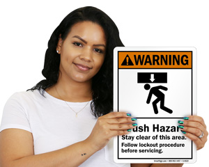 Electrical Service Instruction Sign