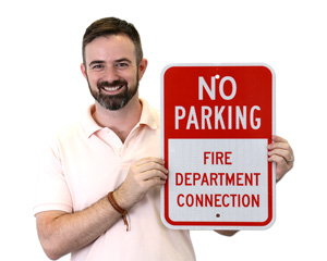 fire department sign