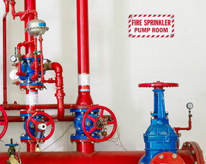 Fire Pump Room Sign