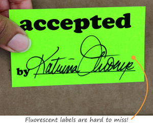 Fluorescent Accepted Labels