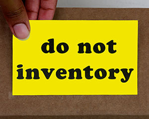 Fluorescent Do Not Inventory Labels