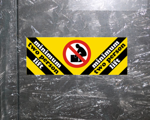 Heavy Shipment Labels