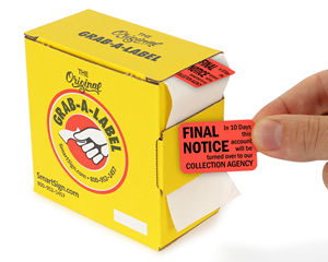 Past Due Labels & Collection Labels