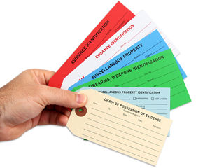 Police Evidence Tag