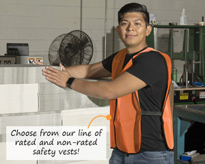 Rated and non-rated safety vests