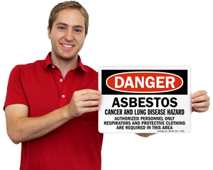 Caution Respirator Sign