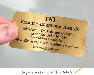 Advertising Labels