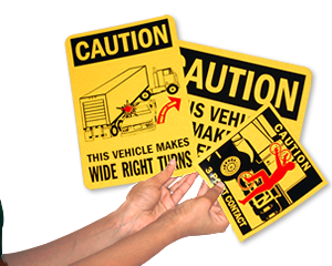 Truck Safety Signs