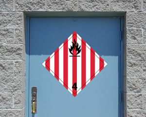 Flammable Placard