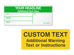 Custom Calibration Labels