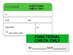 Functional Check Labels